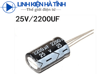 TỤ HÓA 2200UF 25V TỤ HÓA 2200UF 25V